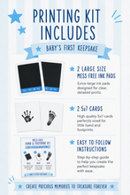 mess free baby printing kit
