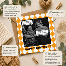 RETRO BUCKET LIST BIRTHDAY CARD