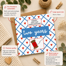 2 YEAR COTTON CARD