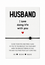 Husband wish bracelet