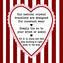 Natural crystal bracelets by Mermaid Marys