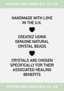 Crystal bracelets by Mermaid Marys