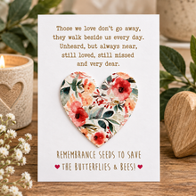 remembrance seed paper gift