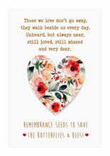 sympathy remembrance memorial gift funeral favours