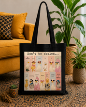 DUCKS IN A ROW TOTE BAG