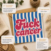 Fuck cancer card