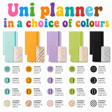 180 day planner journal for uni