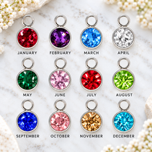 Birthstone charms 