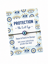bracelet for protection with evil eye charm
