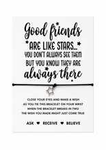 Friends wish string bracelet 