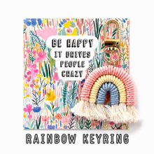Rainbow key ring