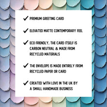 PREMIUM ECO FRIENDLY GREETINGS CARD COMPLETELY MADE WITH RECYCLED MATERIALS