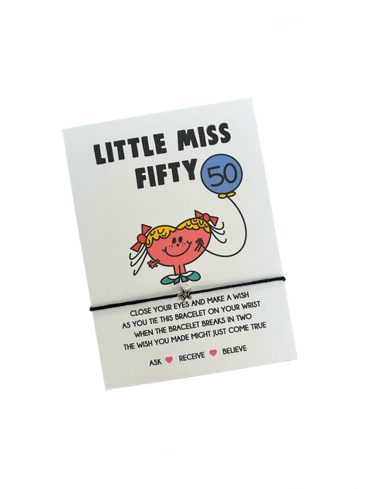 Little miss 50 bracelet 