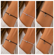 MAKE YOUR OWN WISH BRACELETS set which includes instructions and sample designs. Makes 10 complete wish bracelets. Crafting gift. Bracelet making set.
