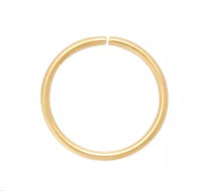 8mm gold hot sale nose ring