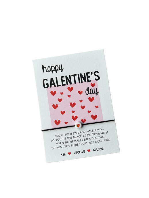 Galentine's day wish bracelet