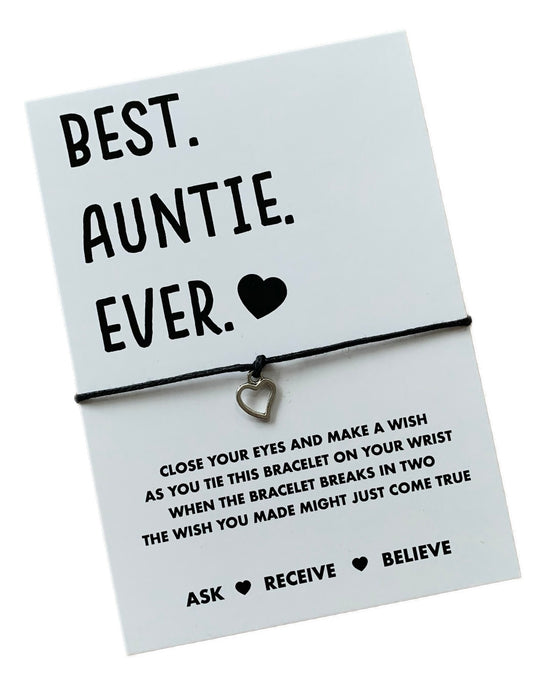 Auntie wish bracelet