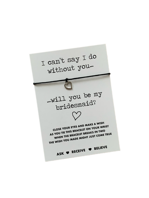 will you be my bridesmaid gift