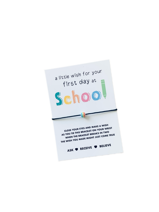 GIFT FOR FIRST DAY AT SCHOOL