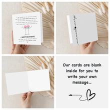 Button people birthday card