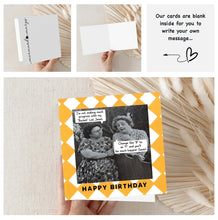 Bucket list birthday card