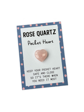 Rose Quartz pocket hug