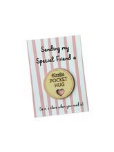 little pocket hug for special friend