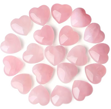 Rose quartz healing crystals