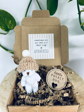 white worry bear gift