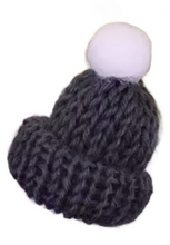 worry bear with beanie