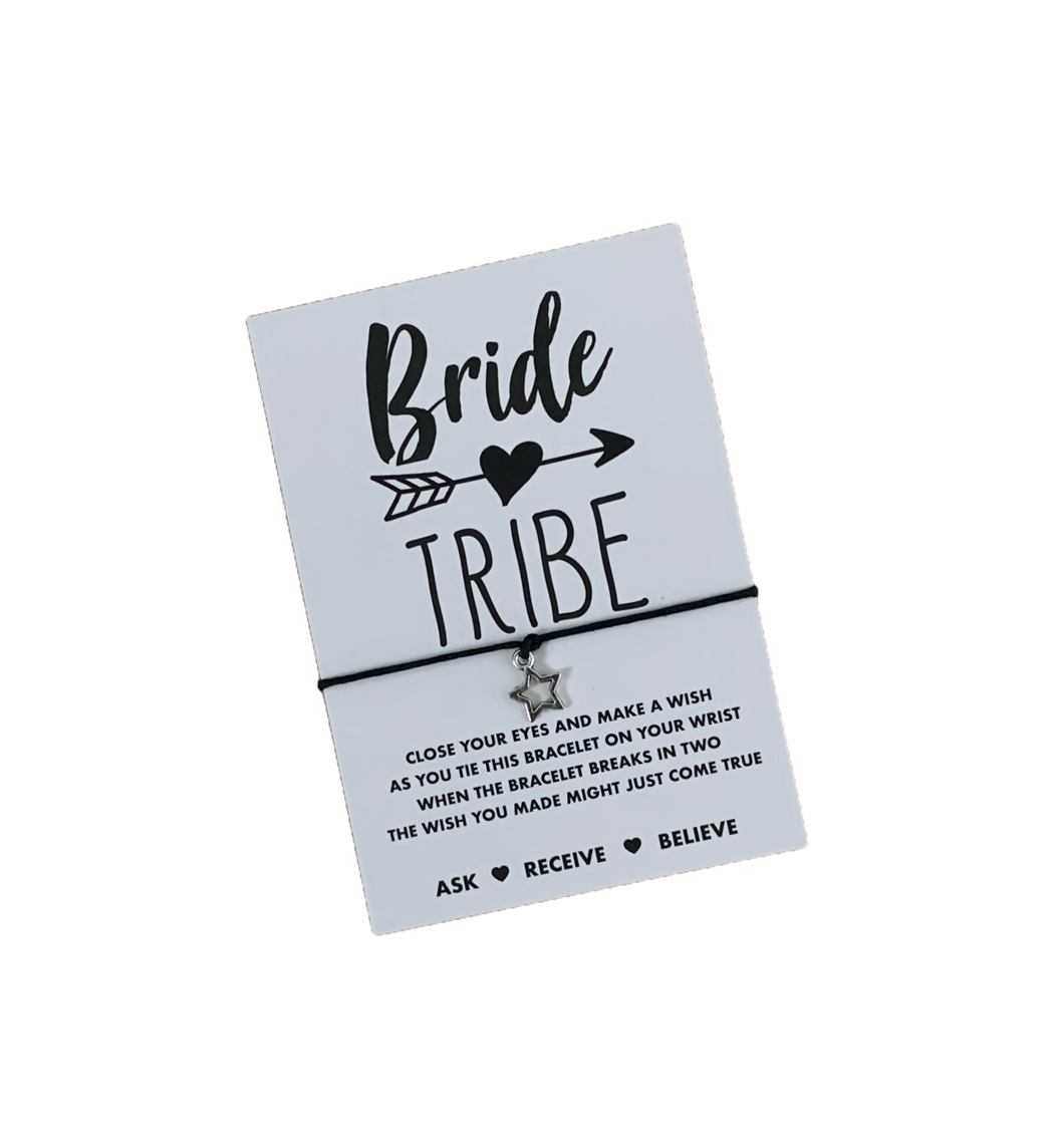 Bride tribe wish bracelets