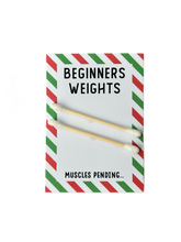 Beginners Weights Joke Gift