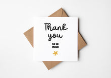 thank you card