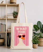 What the duck tote bag