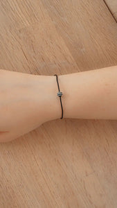 striped bracelet