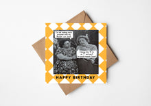 Bucket list birthday card