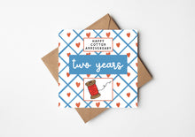 cotton anniversary card