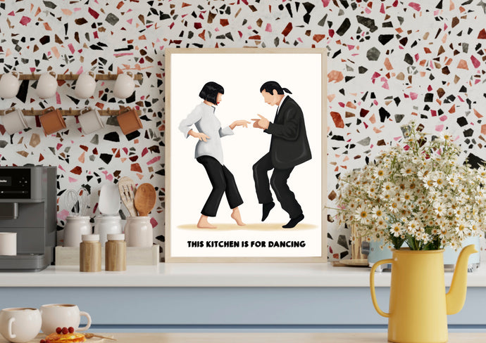 Pulp fiction print