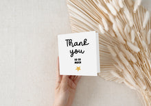 card to say thank you