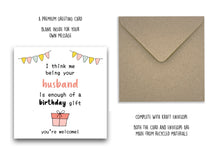 eco friendly wife card
