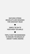 FUCTOSE INTOLERANT wish string bracelet