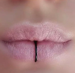 black lip ring