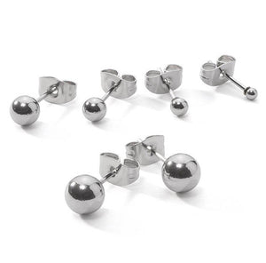 stainless steel stud earrings